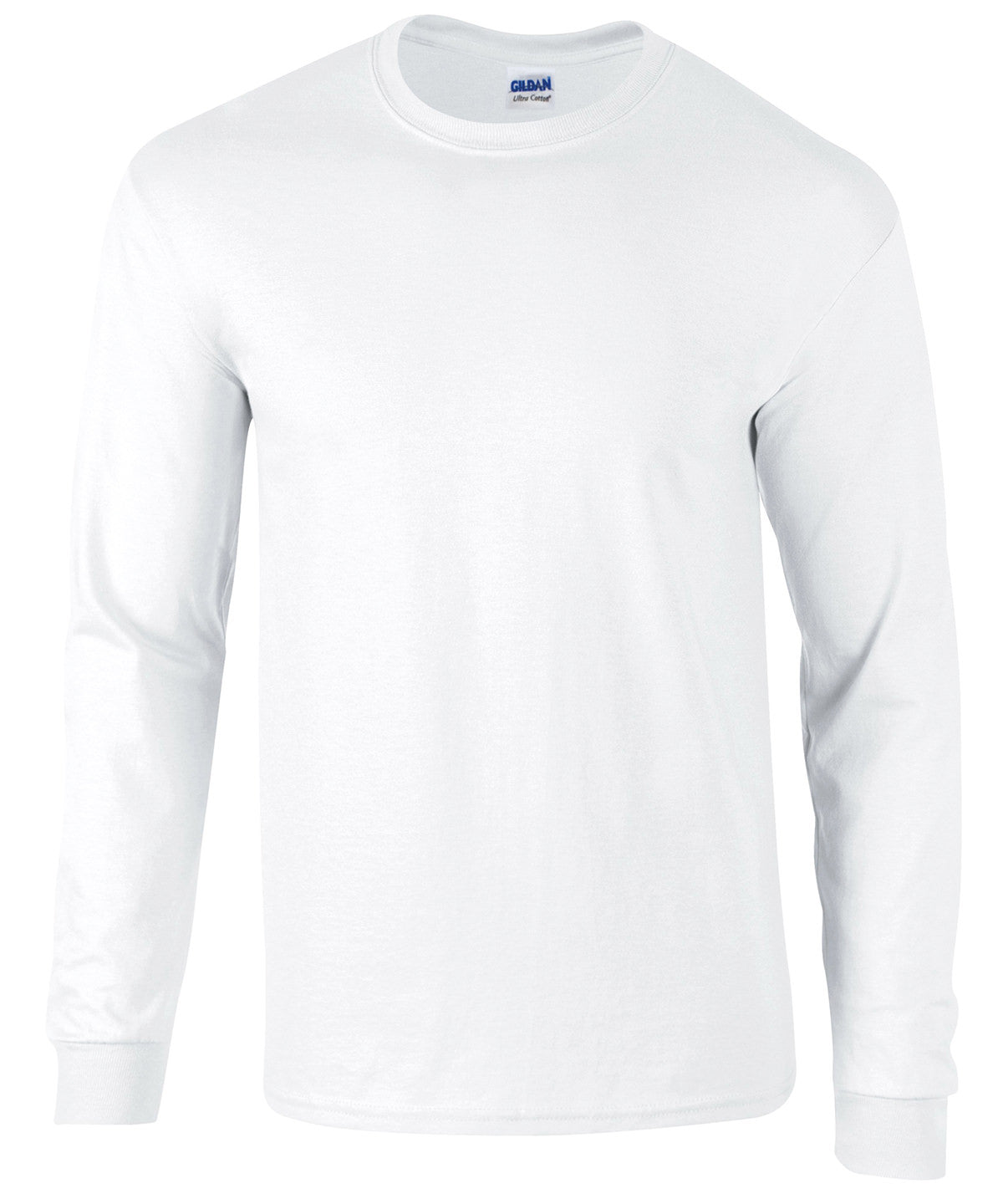 Gildan Ultra Cotton adult long sleeve t-shirt White