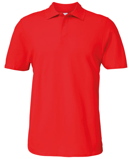 Gildan Softstyle adult double piqué polo