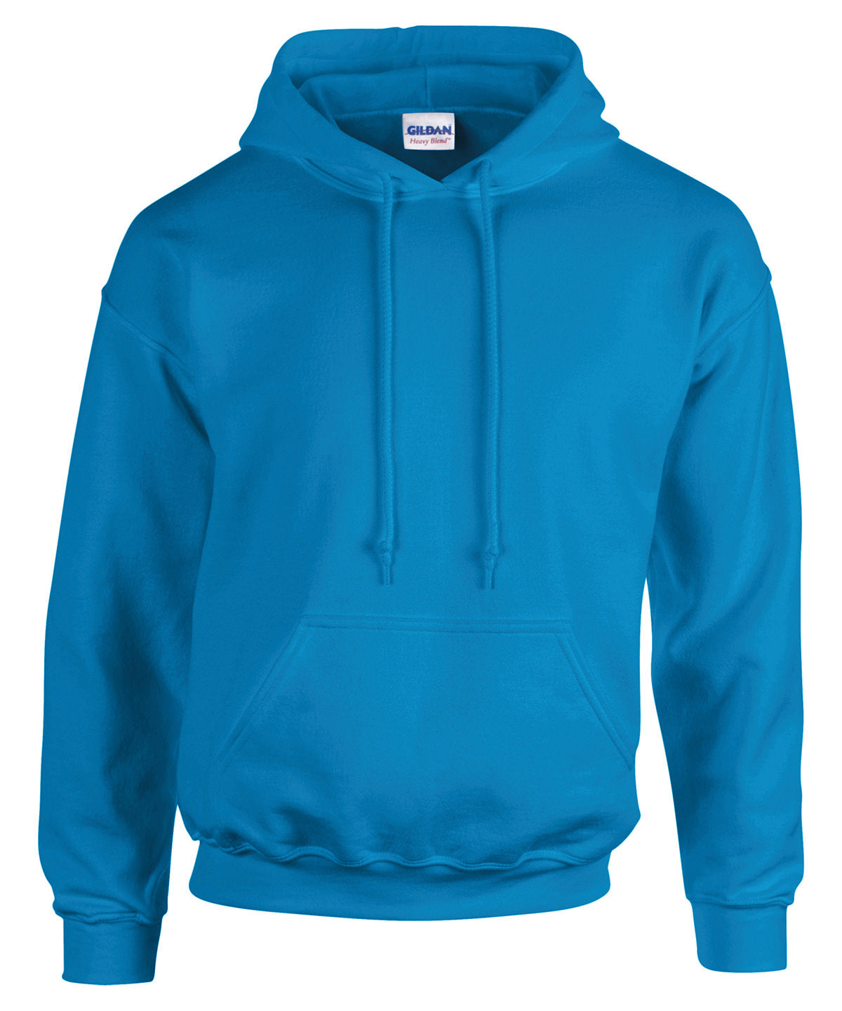 Gildan Heavy Blend Hooded Sweatshirt - Antique Sapphire / S - Hoodies