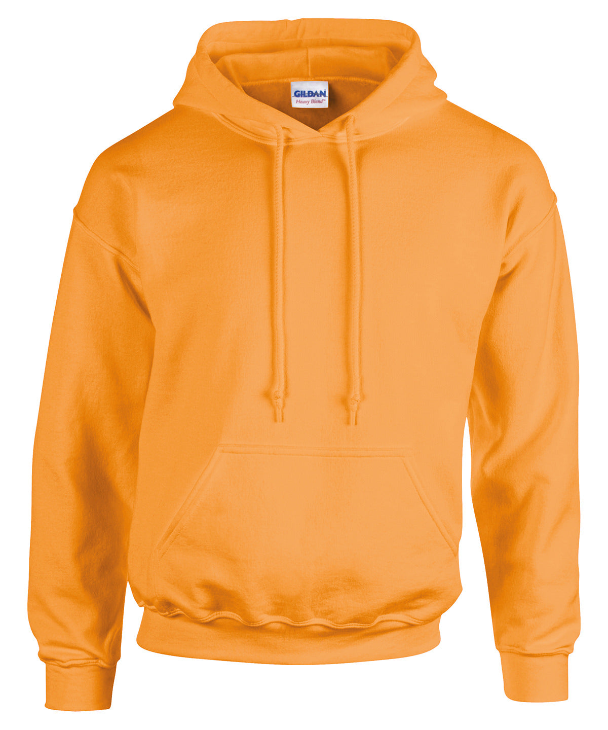 Gildan Heavy Blend Hooded Sweatshirt - Safety Orange / S - Hoodies