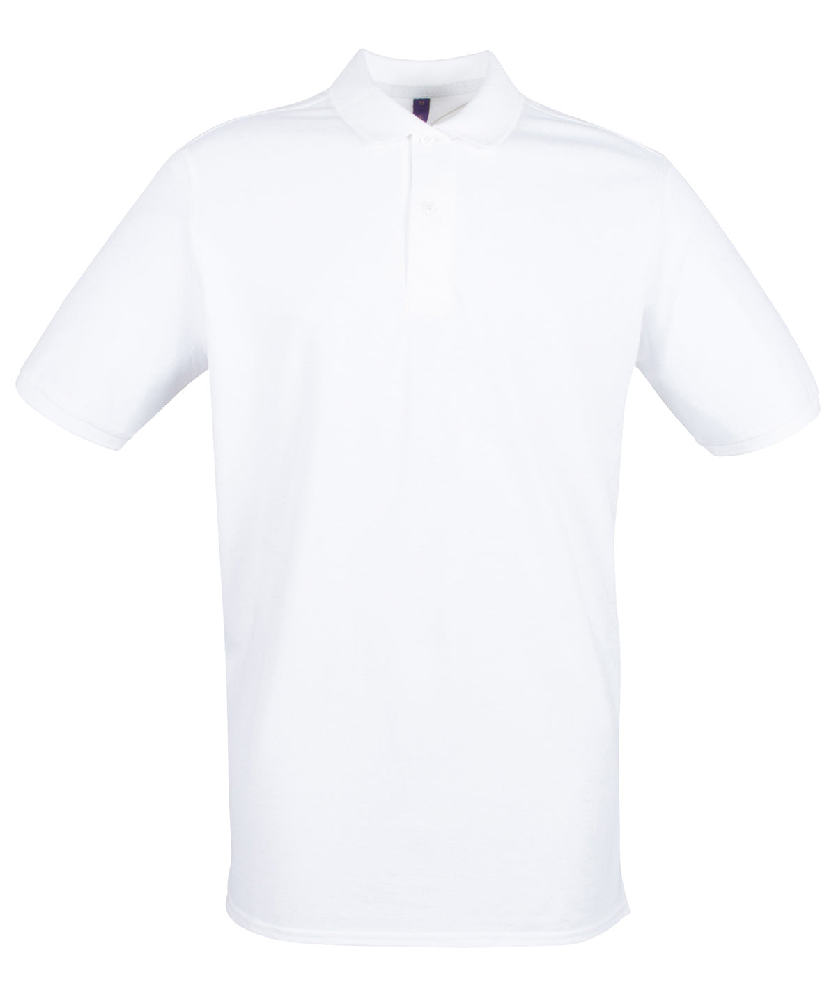 Henbury Micro-fine piqué polo shirt White - XS - Polo Shirts