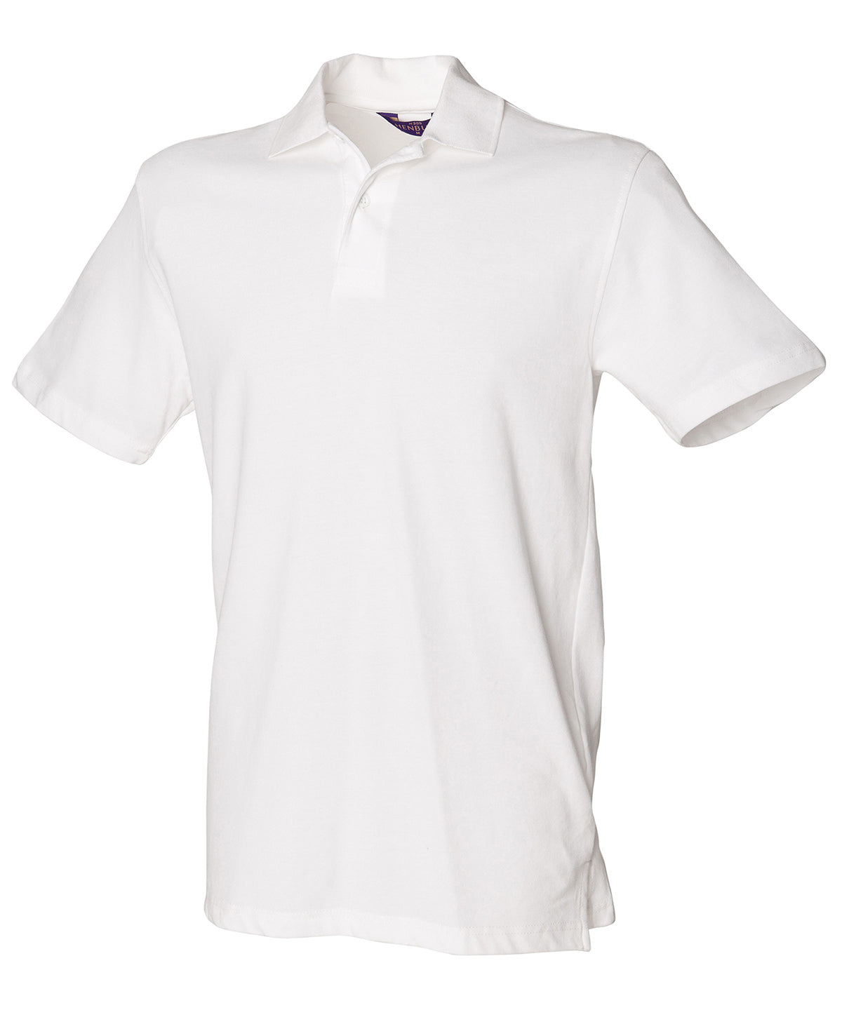Henbury Stretch piqué polo shirt