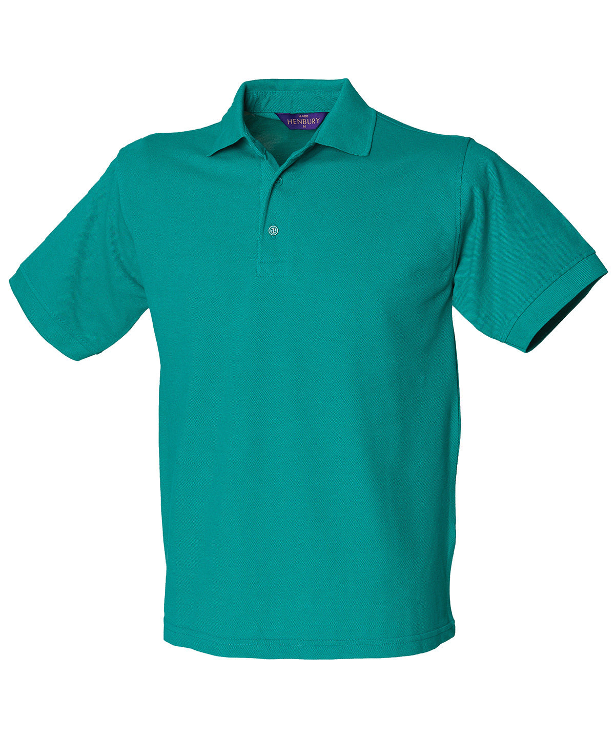 Henbury 65/35 Classic piqué polo shirt Jade - S - Polo Shirts