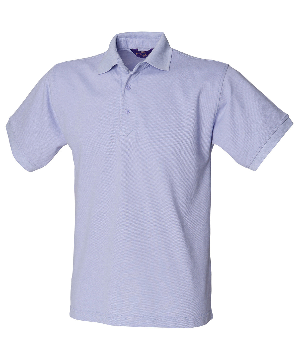 Henbury 65/35 Classic piqué polo shirt Lavender - S - Polo Shirts