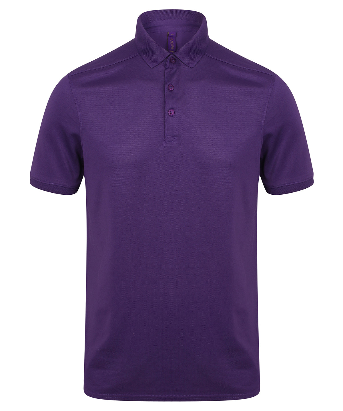 Henbury Stretch polo shirt with wicking finish