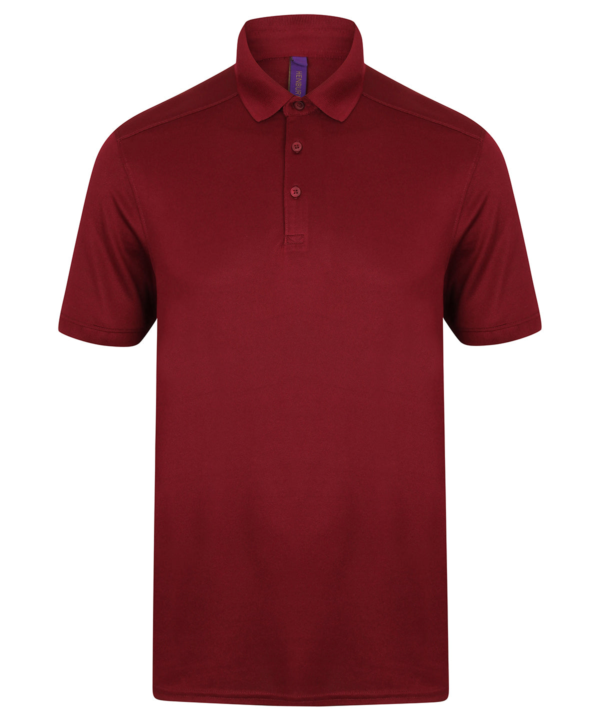 Henbury Stretch polo shirt with wicking finish