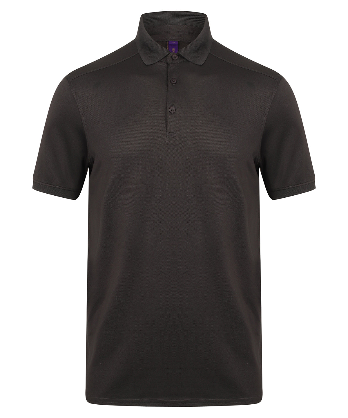 Henbury Stretch polo shirt with wicking finish