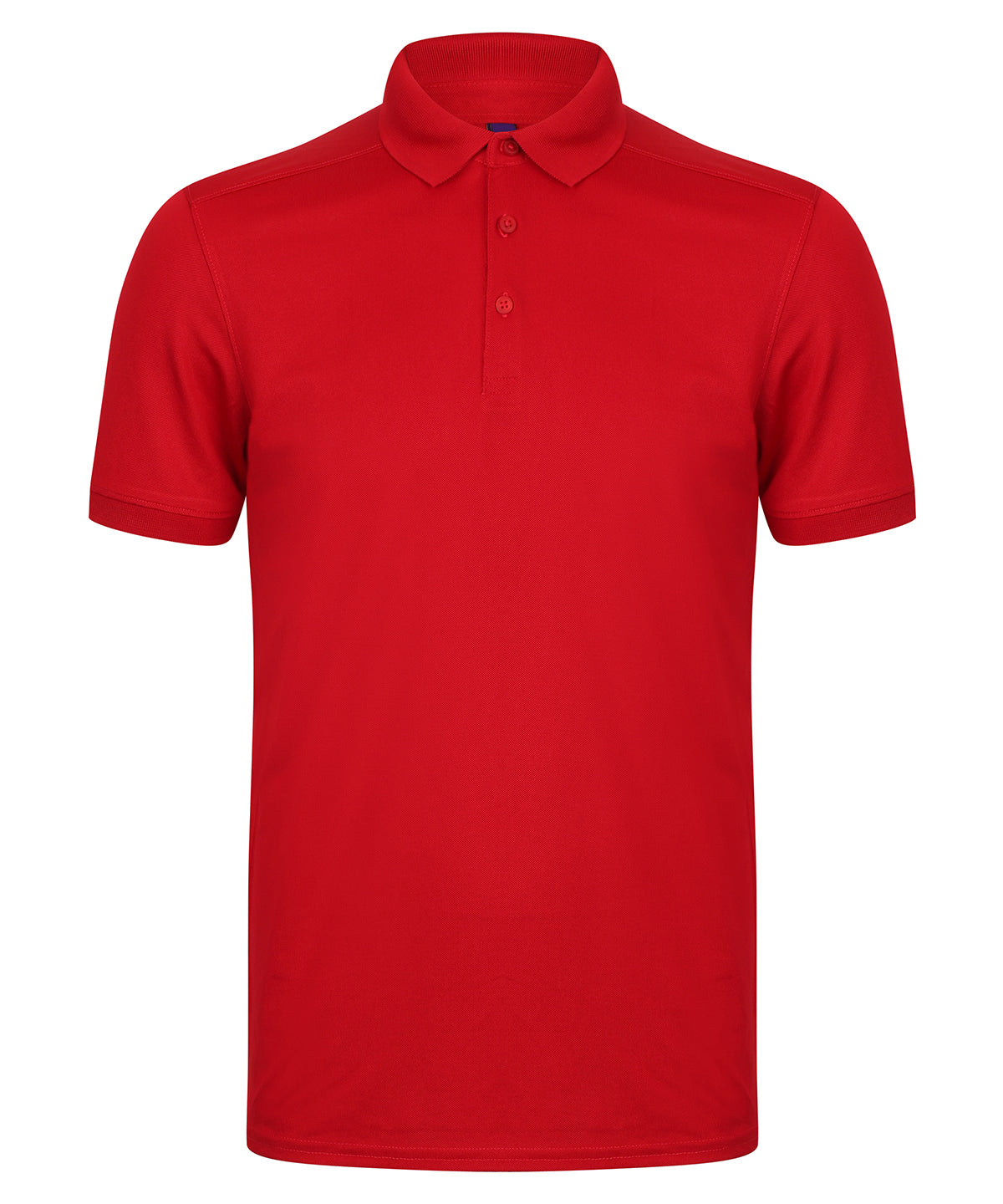 Henbury Stretch polo shirt with wicking finish