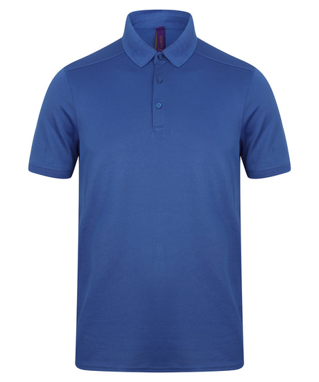 Henbury Stretch polo shirt with wicking finish