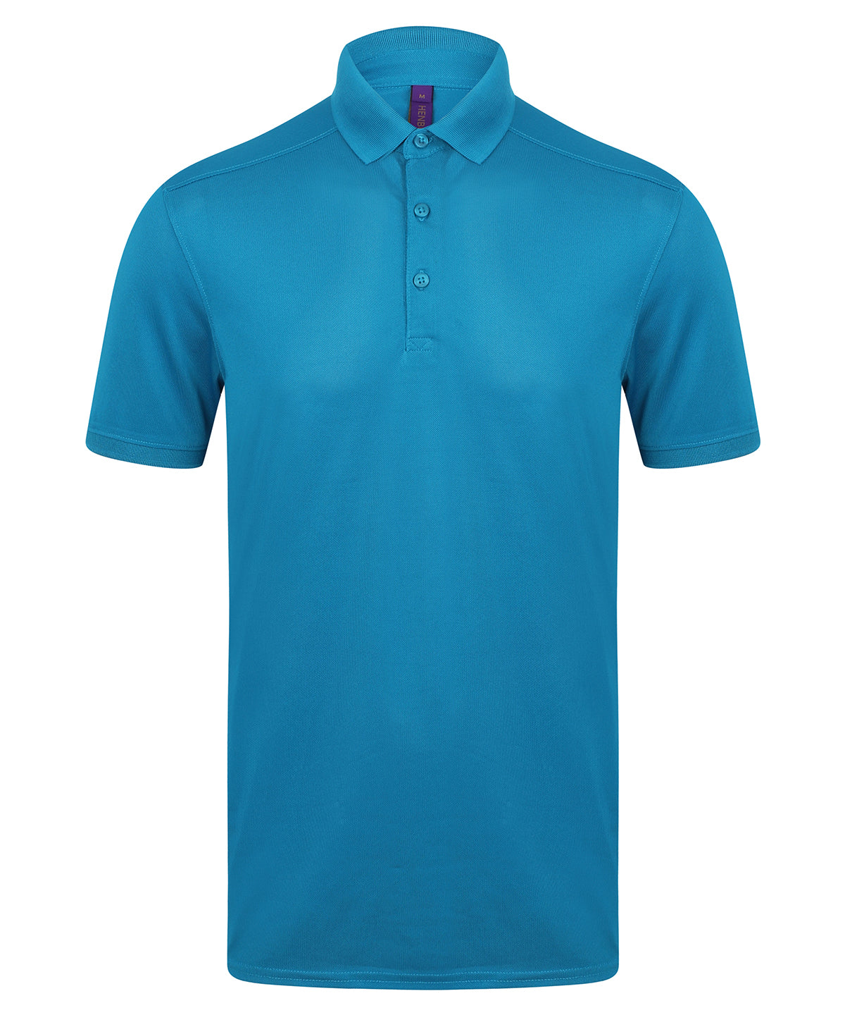 Henbury Stretch polo shirt with wicking finish