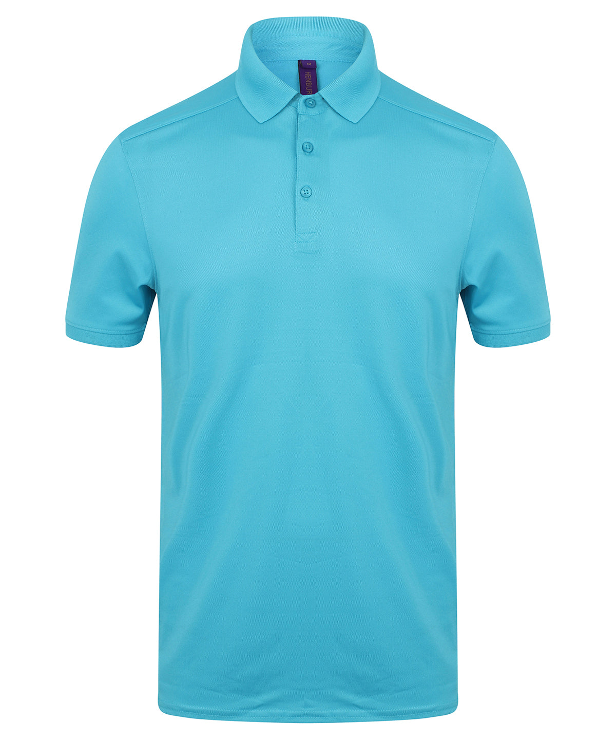 Henbury Stretch polo shirt with wicking finish