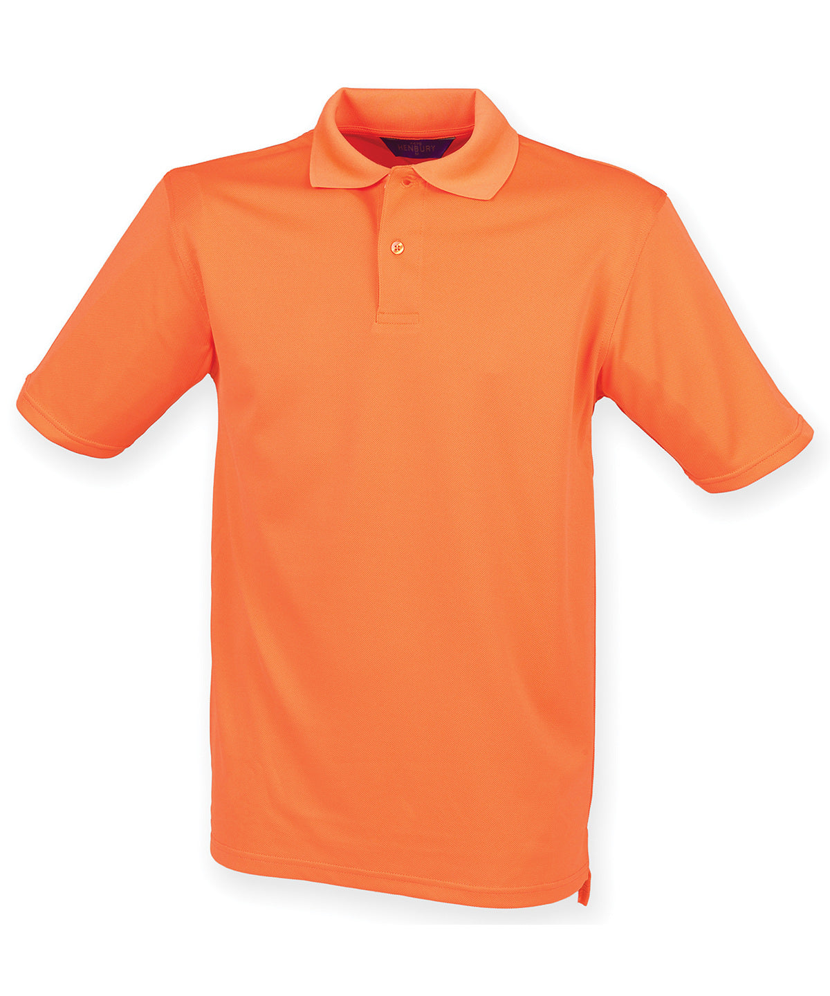 Henbury Coolplus Polo Shirt - Bright Orange / XS - Shirts