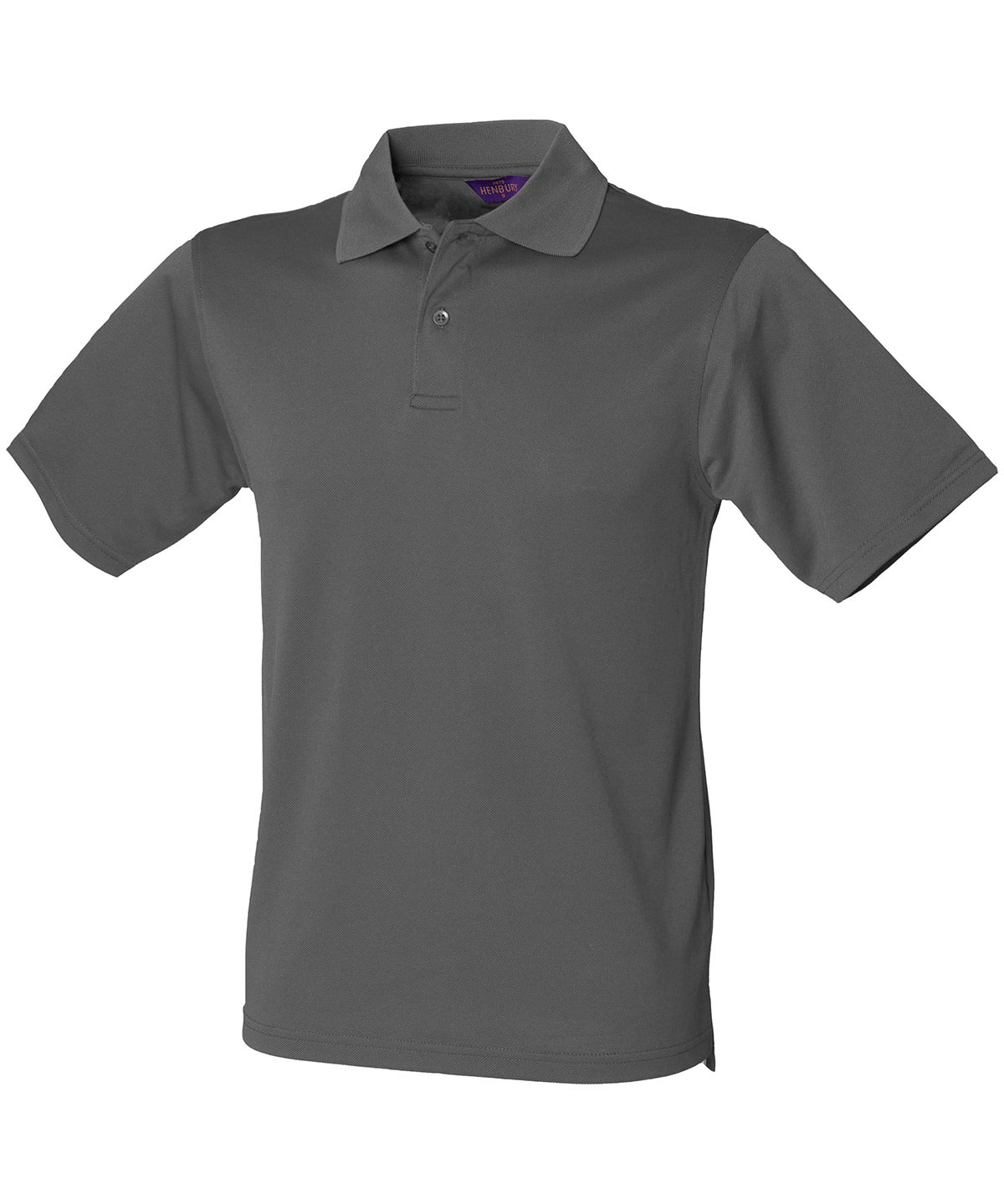 Henbury Coolplus Polo Shirt - Charcoal Grey / XS - Shirts