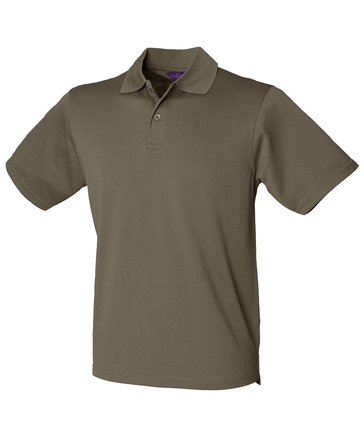 Henbury Coolplus Polo Shirt - Olive / XS - Shirts