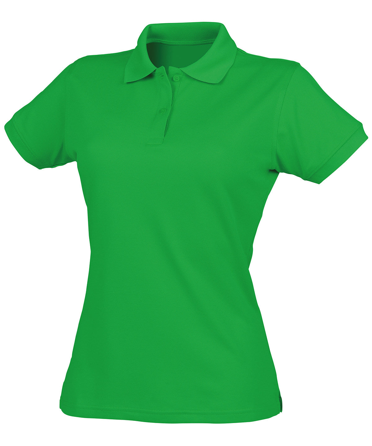 Henbury Women’s Coolplus Polo Shirt Short Sleeve - Kelly Green / XS - Shirts