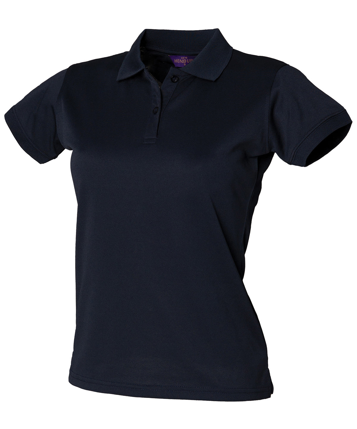 Henbury Women’s Coolplus Polo Shirt Short Sleeve - Navy / XS - Shirts