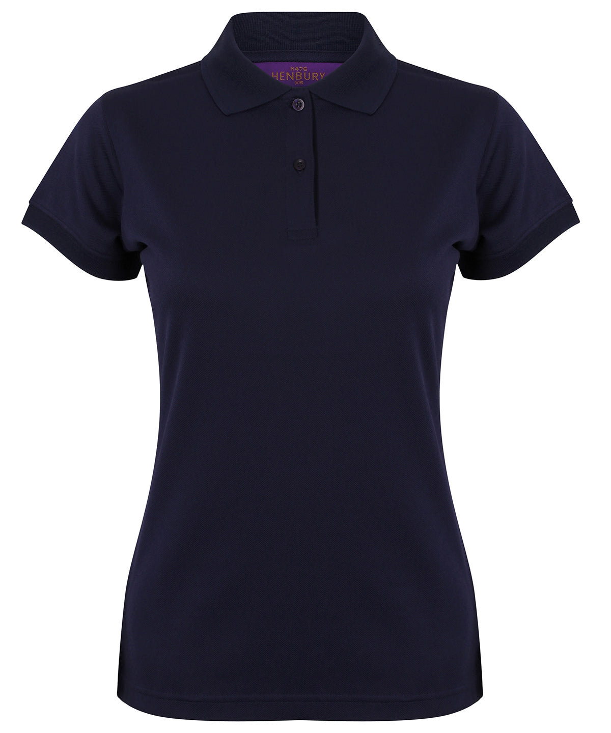 Henbury Women’s Coolplus Polo Shirt Short Sleeve - Oxford Navy / XS - Shirts