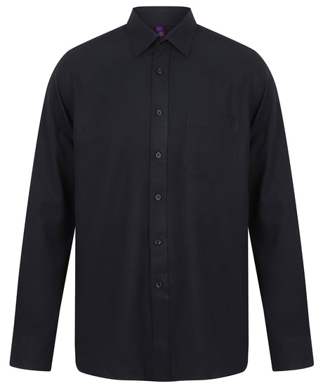 Henbury Wicking antibacterial long sleeve shirt