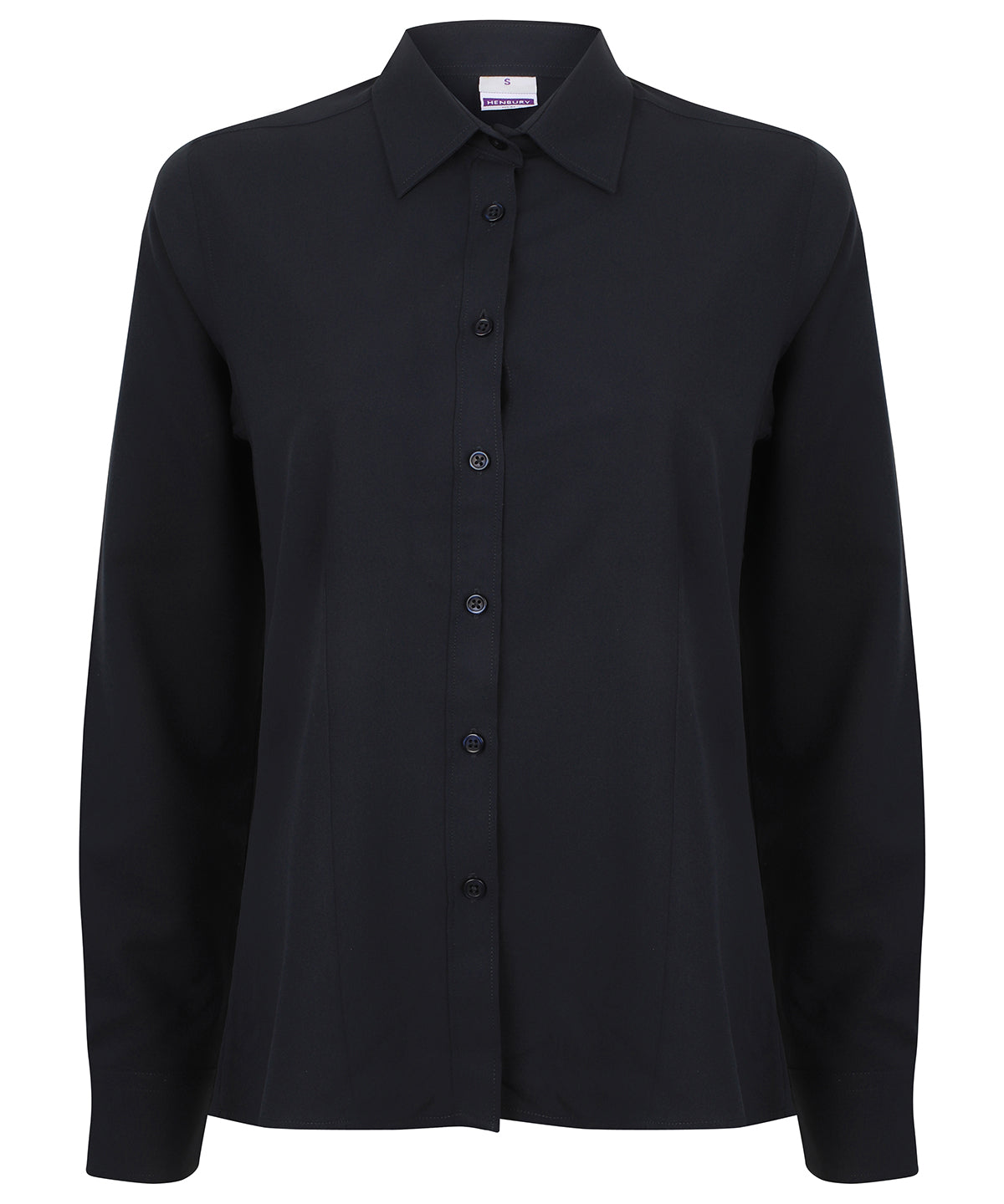 Henbury Women's wicking antibacterial long sleeve shirt