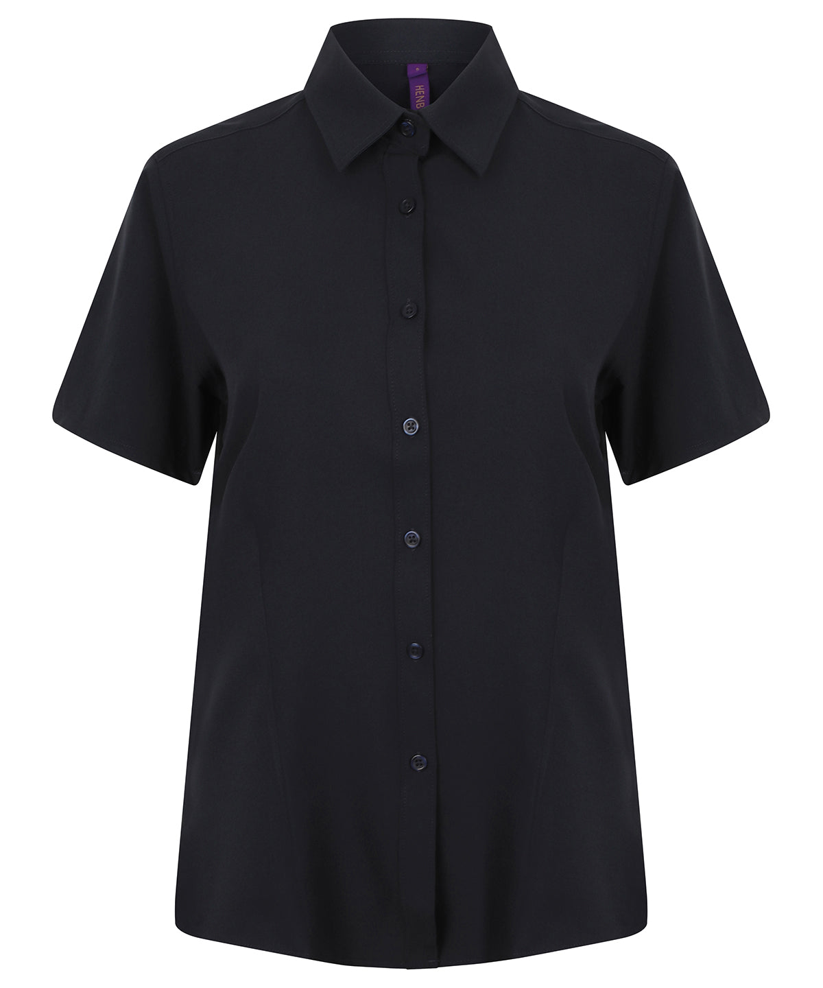 Henbury Women's wicking antibacterial short sleeve shirt