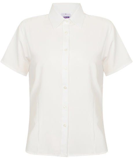 Henbury Women's wicking antibacterial short sleeve shirt