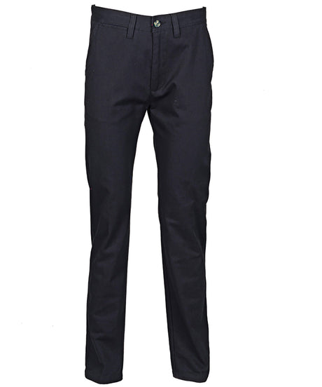 Henbury Womens 65/35 flat fronted chino trousers