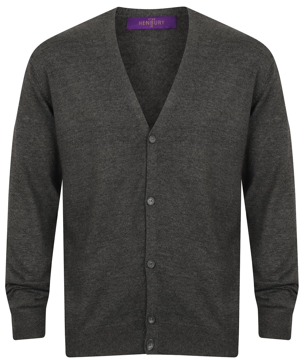 Henbury V-button cardigan