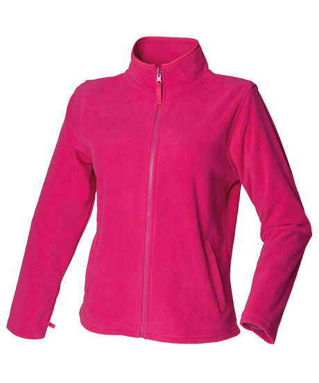 Henbury Womens microfleece jacket
