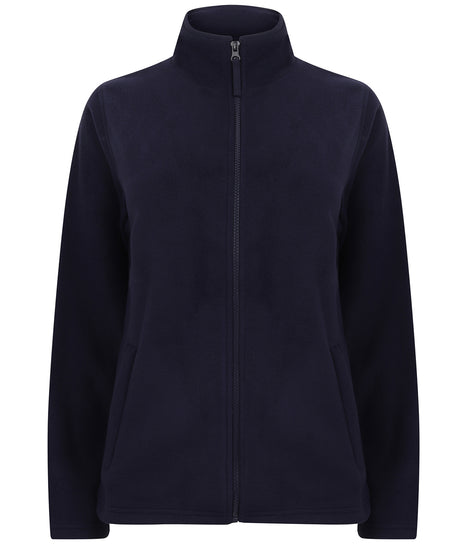 Henbury Womens microfleece jacket