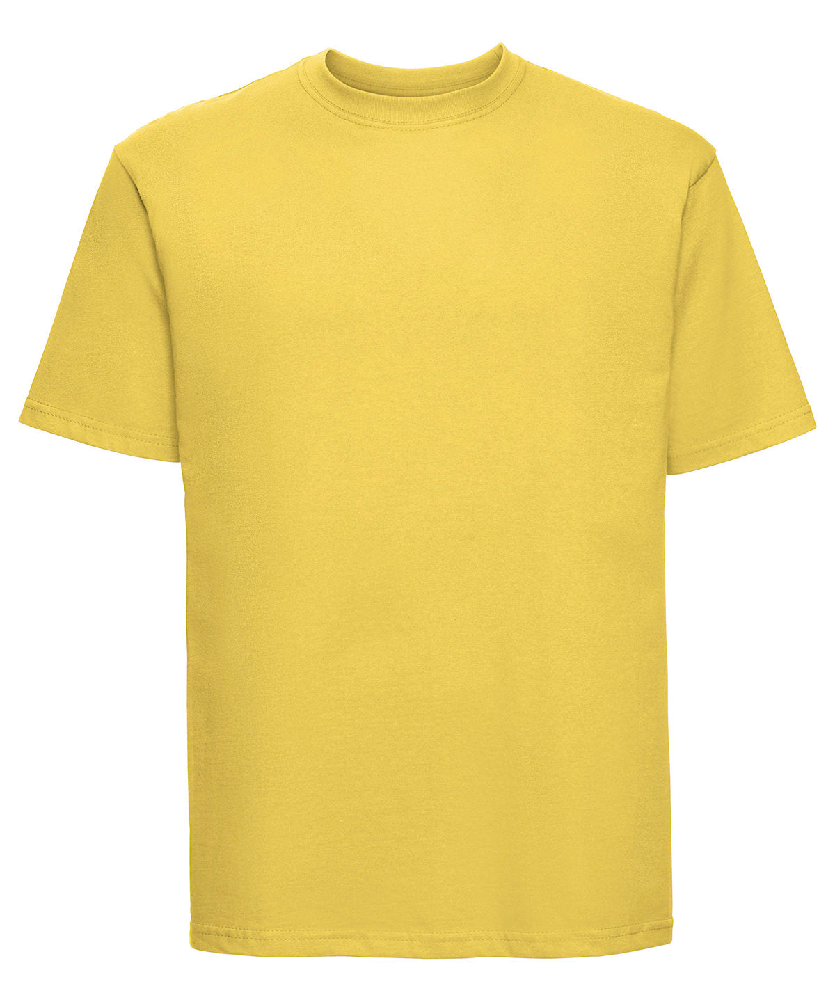 Russell Super Ringspun Classic T-Shirt Yellow - XS - T-Shirts