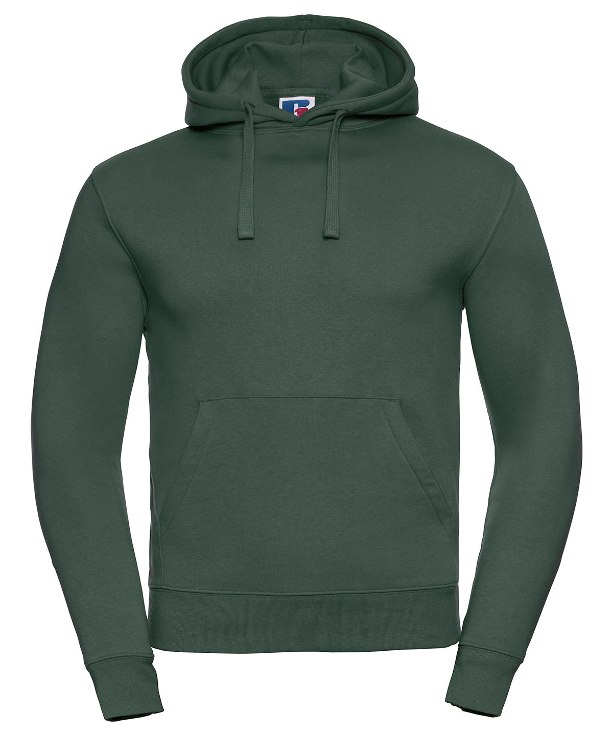 Russell Authentic Hooded Sweatshirt Bottle Green - XS - Hoodies