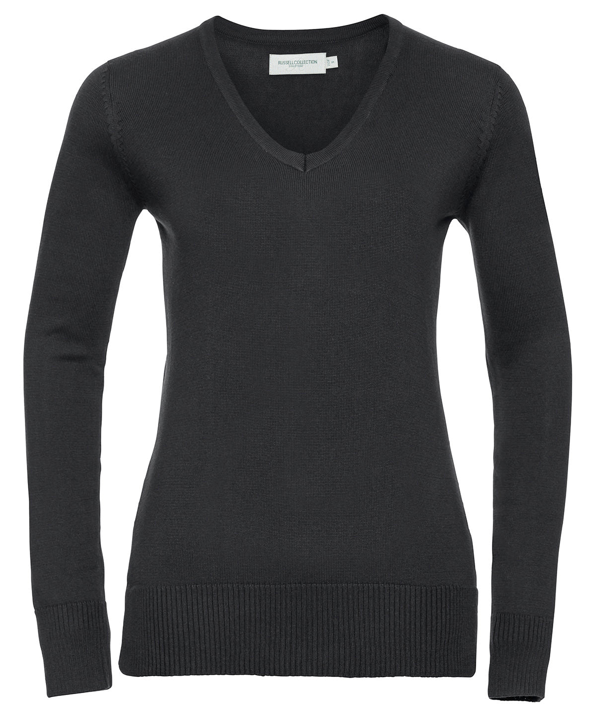 Russell Women'S V-Neck Knitted Sweater