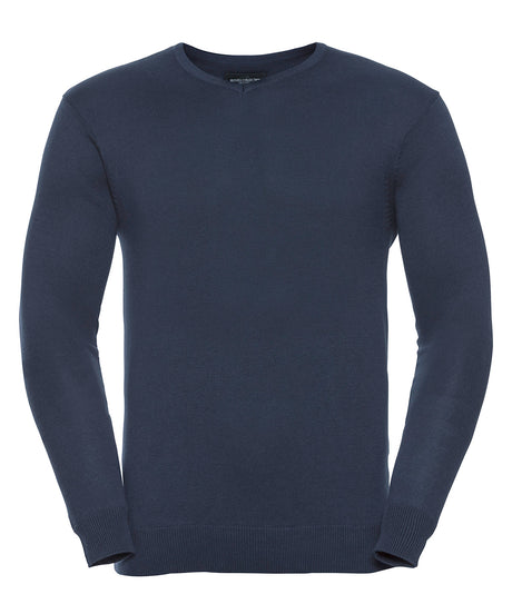 Russell V-Neck Knitted Sweater