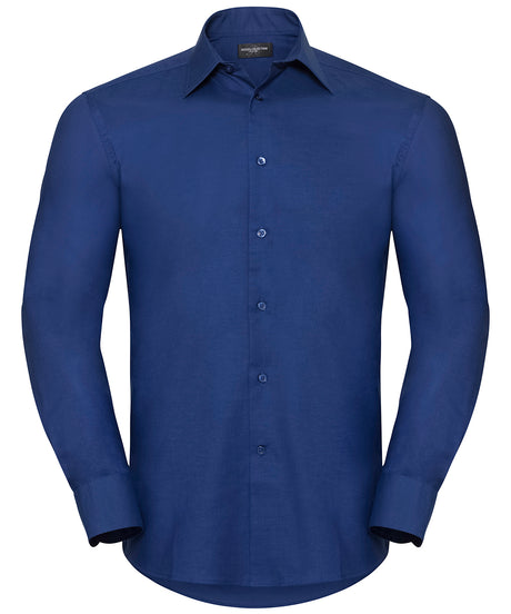 Russell Long Sleeve Easycare Tailored Oxford Shirt