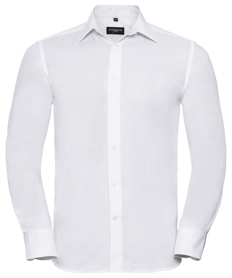 Russell Long Sleeve Easycare Tailored Oxford Shirt