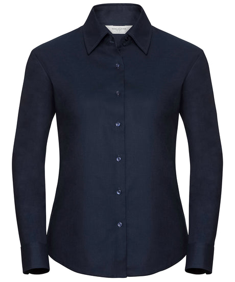 Russell Women'S Long Sleeve Easycare Oxford Shirt