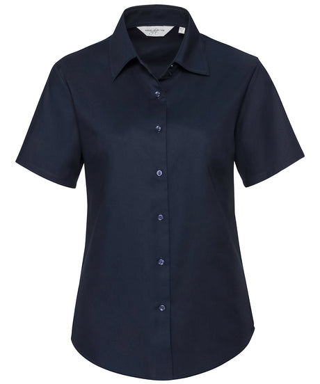 Russell Women'S Short Sleeve Oxford Shirt