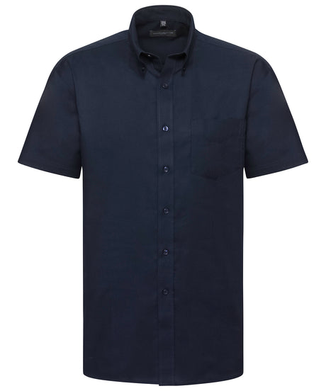 Russell Short Sleeve Easycare Oxford Shirt