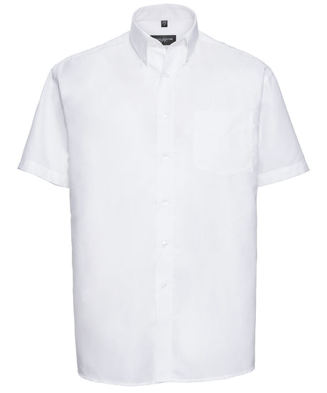 Russell Short Sleeve Easycare Oxford Shirt