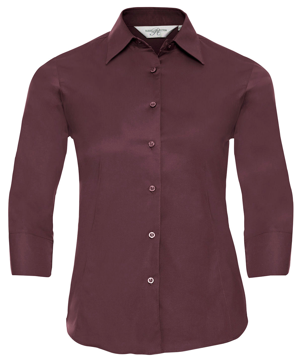 Russell Women'S ¾ Sleeve Easycare Fitted Shirt