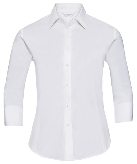 Russell Women'S ¾ Sleeve Easycare Fitted Shirt