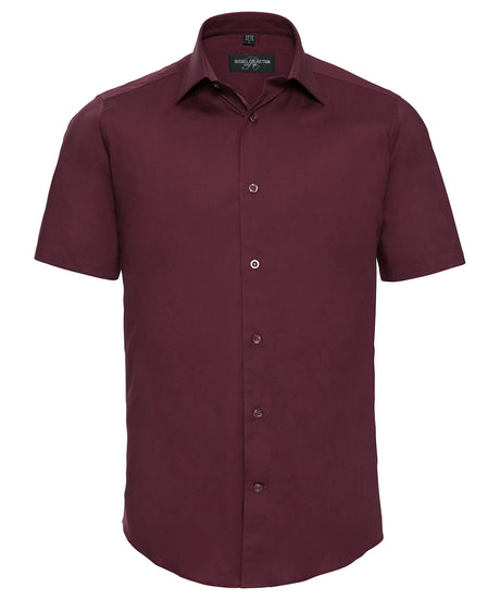 Russell Short Sleeve Easycare Fitted Shirt