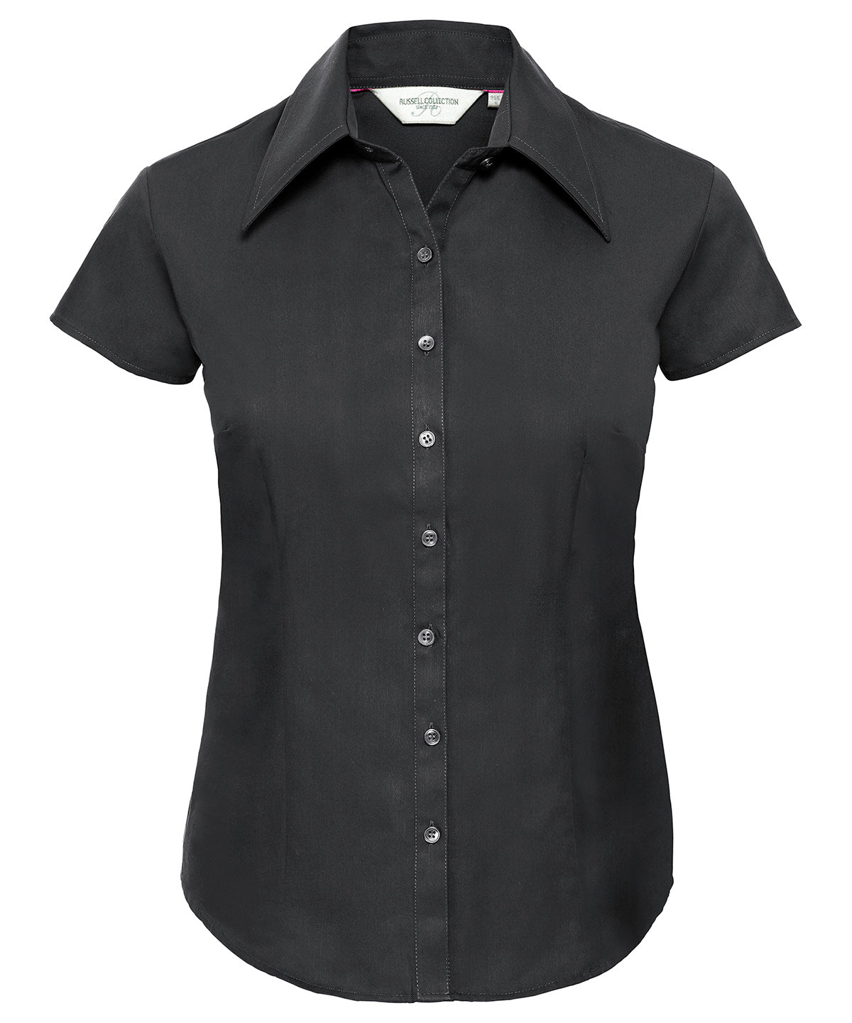 Russell Women’S Cap Sleeve Tencel Fitted Shirt