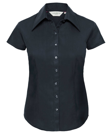 Russell Women’S Cap Sleeve Tencel Fitted Shirt