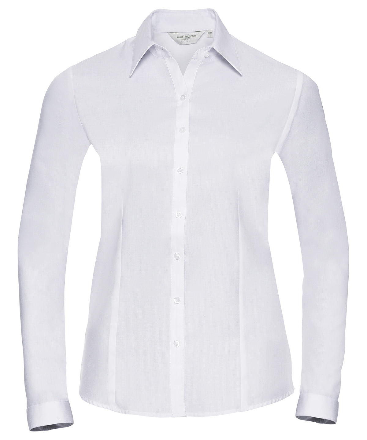 Russell Women'S Long Sleeve Herringbone Shirt