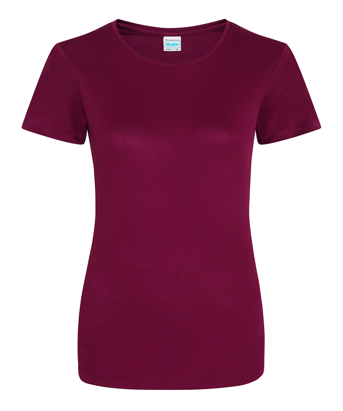 AWDis Womens cool T Burgundy - XS - T-Shirts