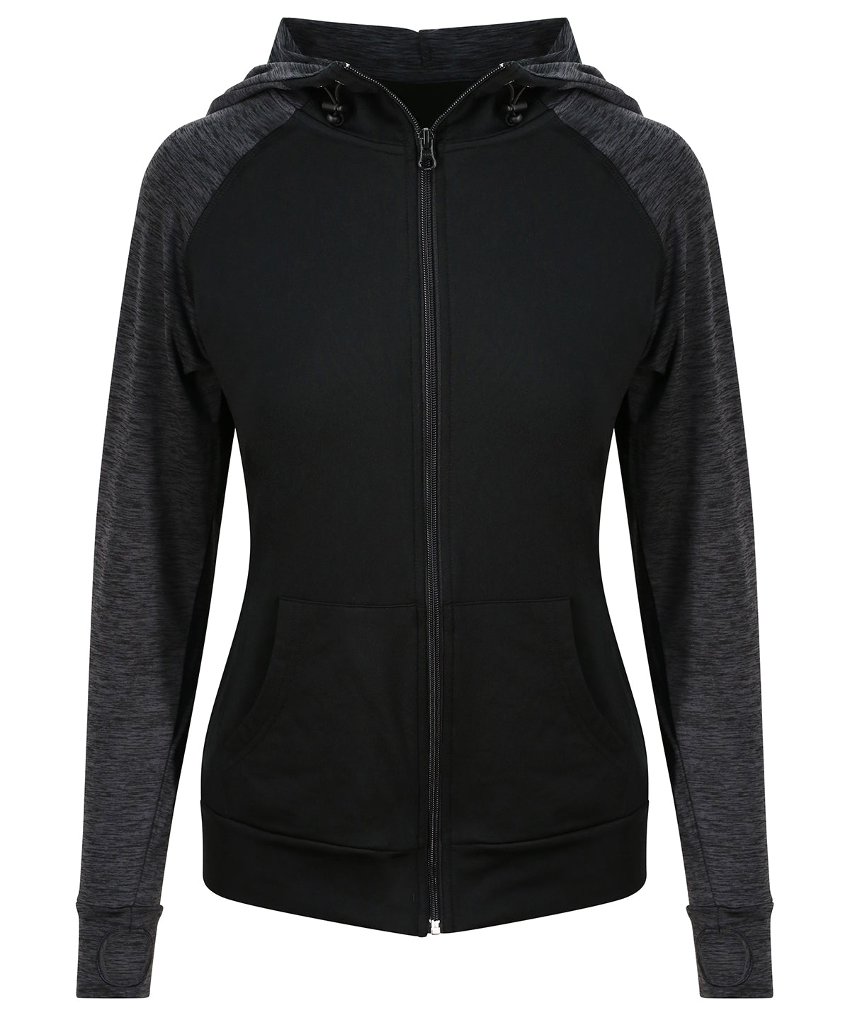 AWDis Womens cool contrast zoodie