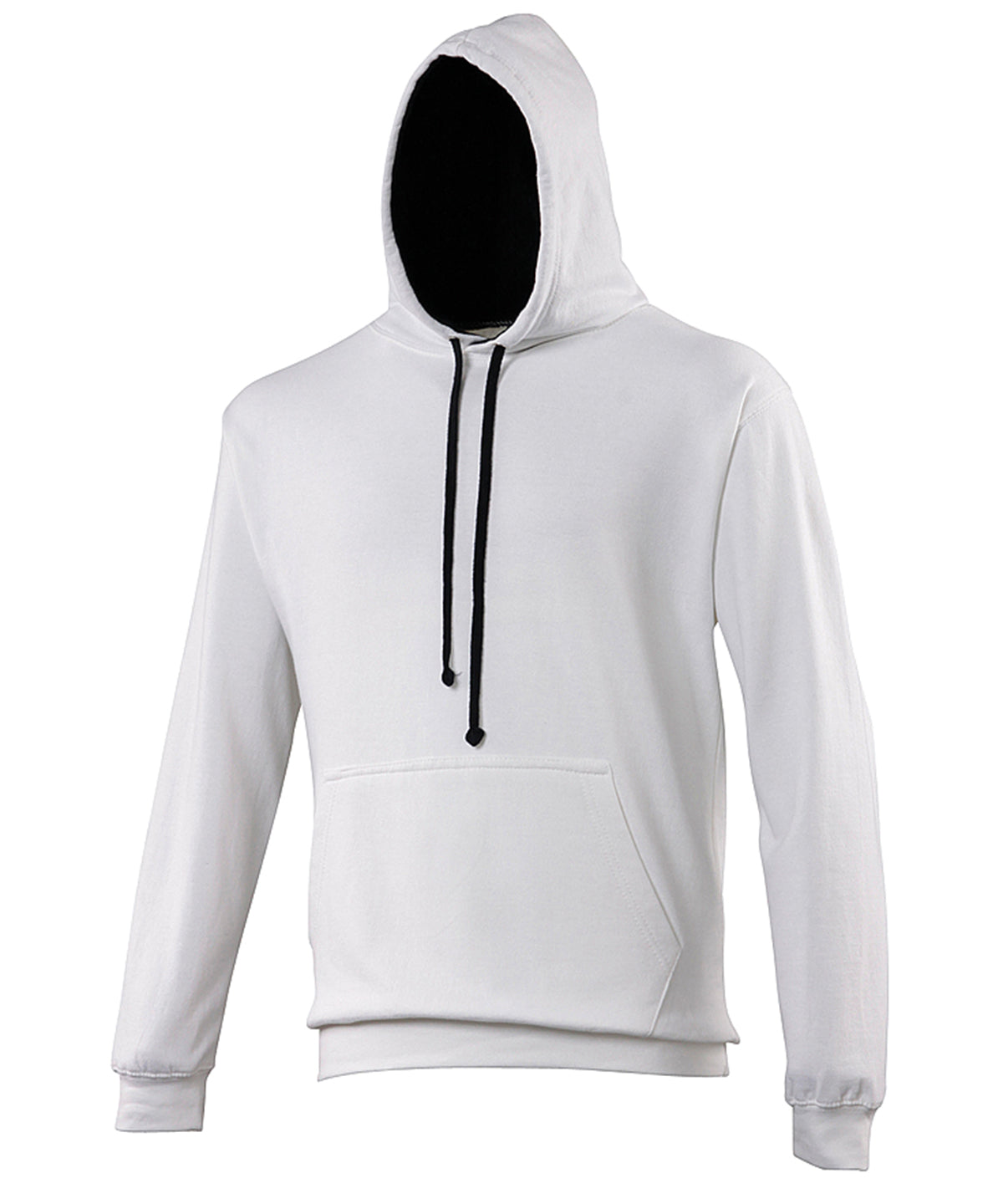 AWDis Varsity Hoodie Unisex - Arctic White/French Navy / S / hoodie - Hoodies