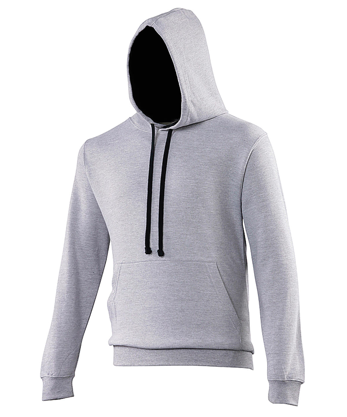 AWDis Varsity Hoodie Unisex - Heather Grey/French Navy / XS / hoodie - Hoodies