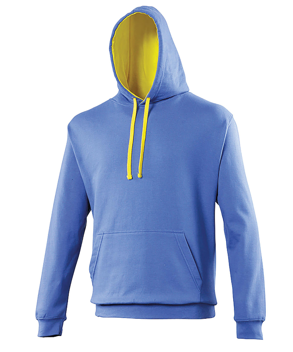 AWDis Varsity Hoodie Unisex - Royal/Sun Yellow / XS / hoodie - Hoodies